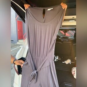 Soma Charcoal Backless Dress